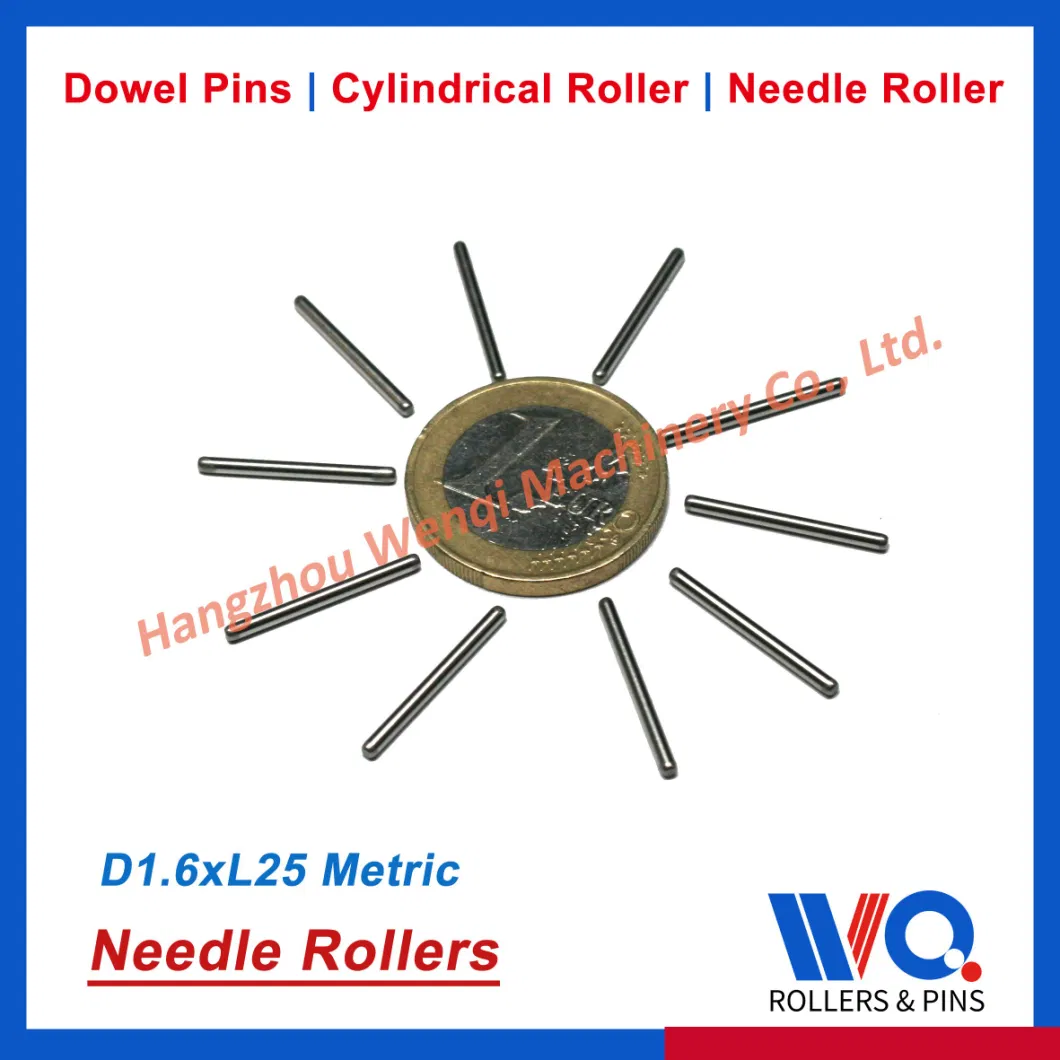 High Precision Needle Rollers Made of Chrome Steel Hardened