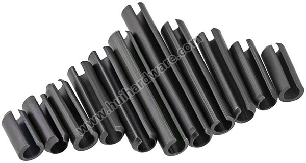 Carbon Steel Galvanized Slotted Spring Pin Elastic Straight Pin DIN1481