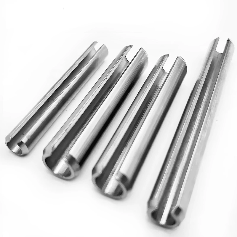 DIN1481 Carbon Steel Spring Dowel Pins Slotted Pins Manufacturer