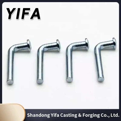 Fasteners Insert Coil Higer Hex Key Allen Wrench M4m5 Carbon Steel L Safety Pin for Glass Standoff Hardware