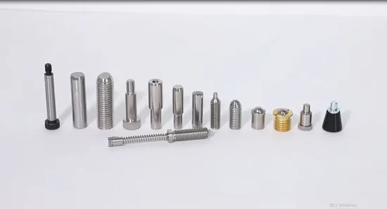 Carbon Steel Dowe Pins Hex Socket Threaded Knurled Stand off Dowe Pin Shoulder Screw