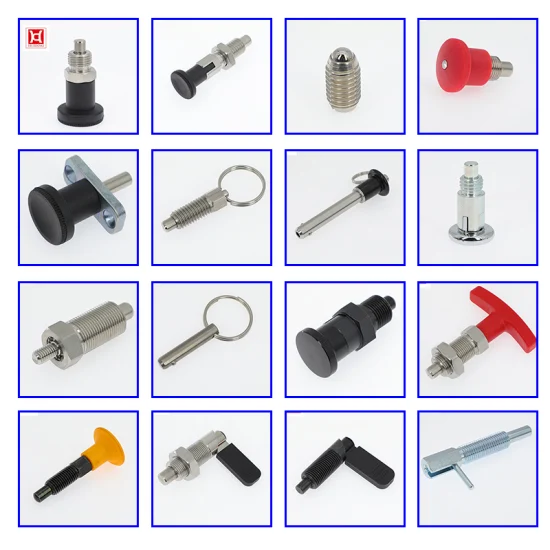 Pull Knob Pull Ring L Handle Retractable Spring Mini Index Pin Lever Safety Push Button Locking Indxing Plunger Quick Release Pin Ball Lock Pins