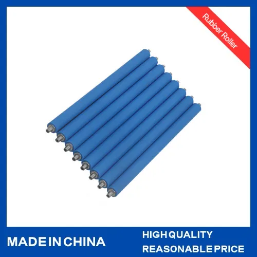 OEM ODM Factory Customized Conductive Bottle Cylindrical Rubber EPDM PU Silicone Roller