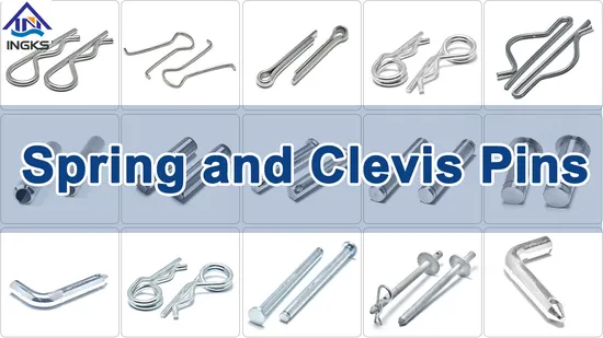 Customized Stainless Steel Round Cylindrical Grooved Dowel Pins DIN1473