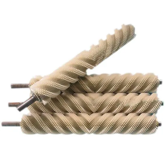 Steel Copper Wire Abrasive Wire Brush Roller Wood Polishing Brush Grinding Roller