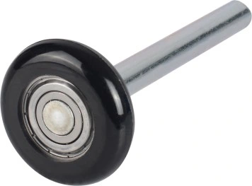 Black 6200zz Bearing 45*120mm Nylon Roller Belong Garage Door/Gate Hardware Accessories/Parts Pulley/Roller for Building Materials Door and Window Hardware