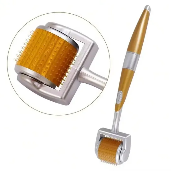 Wholesale Custom Logo Dermo Rollers Dermaroller Needle 0.5 mm 1mm Beard Micro Derma Roller for Women
