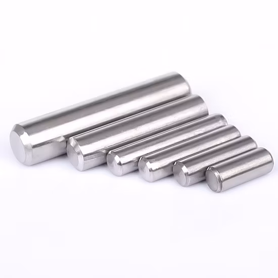 DIN 6325 Parallel Pins Cylindrical Straight Metal 304 316 Stainless Steel Dowel Pins