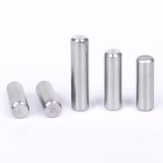 DIN 6325 Parallel Pins Cylindrical Straight Metal 304 316 Stainless Steel Dowel Pins