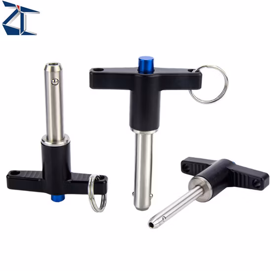 Pull Knob Pull Ring L Handle Retractable Spring Mini Index Pin Lever Safety Push Button Locking Indxing Plunger Quick Release Pin Ball Lock Pins