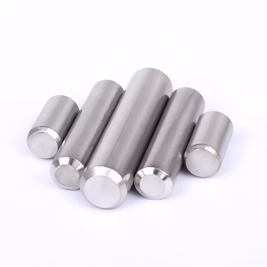 DIN 6325 Parallel Pins Cylindrical Straight Metal 304 316 Stainless Steel Dowel Pins
