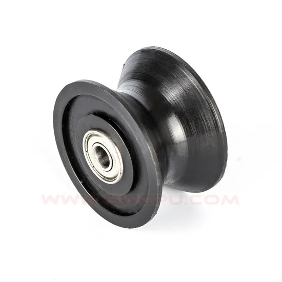 Customized Elevator Guide / 16mm Shower V Groove Plastic Door Rollers /Nylon Bearing Rollers 