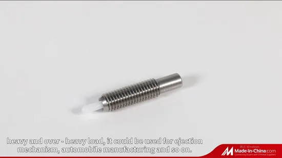 Veichu Vcn610 Carbon Steel Dowel Pins Hex Socket Threaded Knurled Standoff Dowel Pin Shoulder Screw Metal Pin 