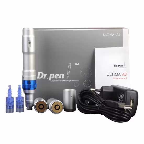 Micro Needle Therapy Korea Microneedling Derma Facial Pen Dr Pen Ultima A6 Microneedle Roller