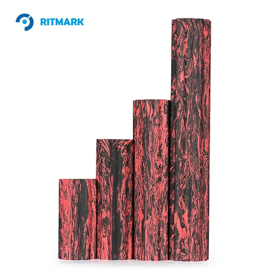 Cylindrical Gym Foam Roller for Total Body Muscle Relaxation and Recovery 