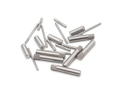 High Precision 304/316 Stainless Steel Knurled Dowel Pins