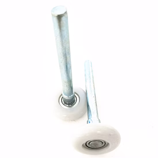 Black 11balls Bearing 46*112mm Garage Door Parts Nylon Roller