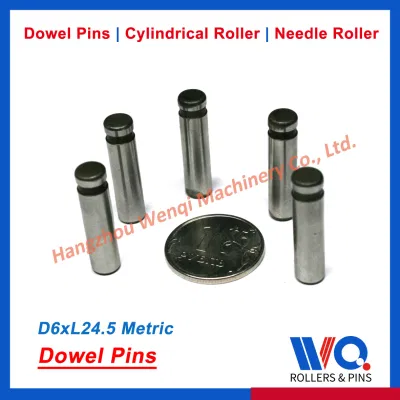 Straight Parallel Dowel Pin with Groove on One End
