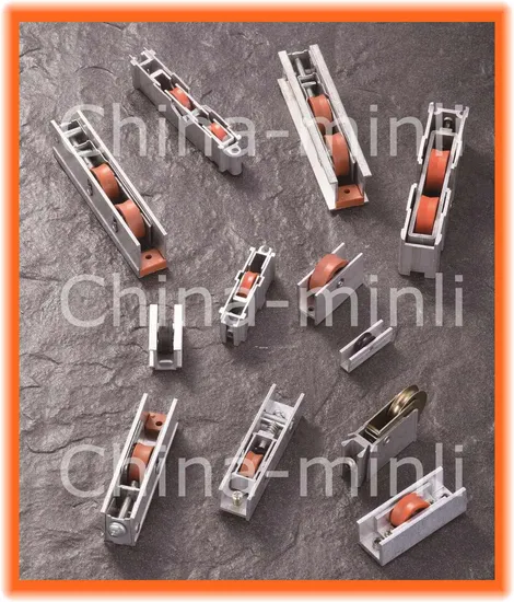 U Groove, V Groove, H Groove Cheap Price Window and Door Plastic Nylon Bearing Wheel Roller 