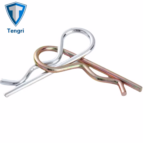 High Quality Stainless Steel R Type Clip Pin Split Pin Lock Pin Lapel Pin Clevis Pin Taper Pin Ejector Pin Spring Pin Cotter Pin Slotted Pin DIN94 for Industry